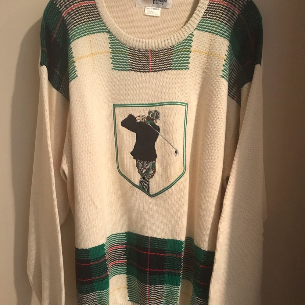 Men’s PRINGLE 100% COTTON GOLF SWEATER